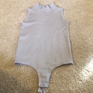 Gray Body Suit